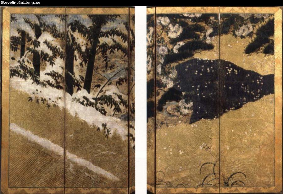 unknow artist The Four Seasons with the Sun and the Moon